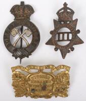 Indian Army Bombay Pioneers Pagri Badge