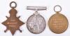 1914-15 Star Medal Trio East Kent Regiment - 2