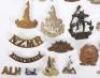 Grouping of Australian and New Zealand Cap and Collar Badges - 5