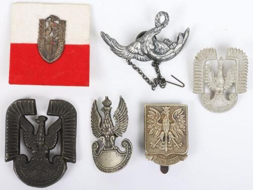 WW2 Polish Air Force Cap Badge