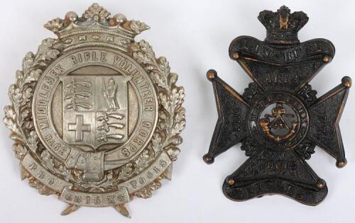 39th Middlesex Rifle Volunteers (Finsbury) Glengarry Badge