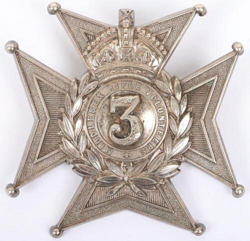 3rd Middlesex Rifle Volunteers Officers Pouch Badge