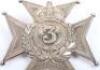 3rd Middlesex Rifle Volunteers Officers Pouch Badge - 4