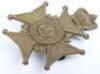 Victorian 1st Middlesex Rifle Volunteers Glengarry Badge, - 4