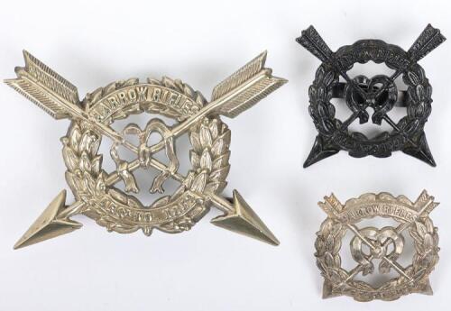 Harrow Rifles Glengarry Badge