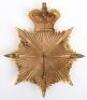 Victorian Hampshire Regiment Officers Home Service Helmet Plate - 2