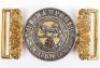 Post 1881 The Hampshire Regiment Officers Waist Belt Clasp
