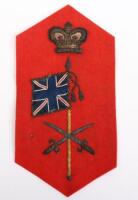 Rare 1st Pattern British Army Colour Sergeants Arm Badge Circa 1830