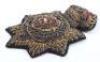 Post 1902 Hampshire Regiment Officers Forage Cap Badge - 3