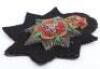 Scarce EIIR The Royal Regiment of Gloucestershire & Hampshire Officers Forage Cap Badge - 3