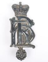 Victorian Hampshire Regiment Officers Pagri Badge