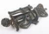 Victorian Hampshire Regiment Officers Pagri Badge - 4