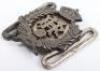 Unusual Victorian Hampshire Regiment Indian Mess Waiters Waist Belt Clasp - 4