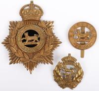 Post 1902 Hampshire Regiment Other Ranks Helmet Plate