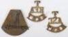 3x WW1 Territorial Shoulder Titles - 2
