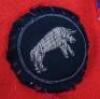 WW2 British Nurses Cape Decorated with British Cloth Divisional Formation Signs and Shoulder Titles - 3