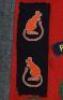 WW2 British Nurses Cape Decorated with British Cloth Divisional Formation Signs and Shoulder Titles - 5