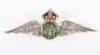 1930&rsquo;s 18ct Gold, Platinum and Diamond Royal Air Force Sweetheart Brooch Retailed by Harrods, London - 4