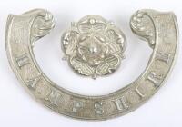 Victorian Hampshire Militia Forage Cap Scroll