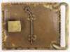 Rare Victorian Royal Dockyard Battalion Waist Belt Clasp - 2