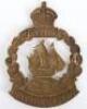 WW1 Royal Naval Division Drake Battalion Cap Badge - 2