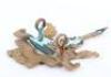 WW1 Royal Naval Division Anson Battalion Cap Badge - 3