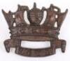 WW1 Officers Bronze Royal Naval Division Howe Battalion Collar Badge - 2