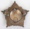Scarce WW1 Guards Machine Gun Battalion Officers Service Dress Cap Badge - 2