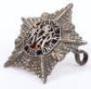 Scarce WW1 Guards Machine Gun Battalion Officers Service Dress Cap Badge - 4