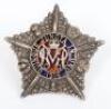 Scarce WW1 Guards Machine Gun Battalion Officers Service Dress Cap Badge - 5