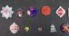 Board of WW2 British Home Front Enamel Lapel Badges - 4