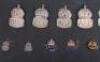 Board of WW2 British Home Front Enamel Lapel Badges - 5