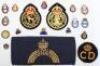 Board of WW2 British Home Front / Civil Defence Badges and Insignia