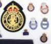 Board of WW2 British Home Front / Civil Defence Badges and Insignia - 2