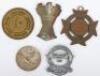 Grouping of Enamel Home Front Badges - 6