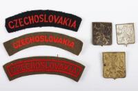 WW2 Free Czechoslovakia Badges and Insignia