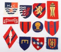 Grouping of Royal Engineers Cloth Formation Signs,