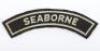 Scarce WW2 Royal Observer Corps SEABORNE Shoulder Title
