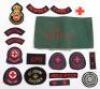 WW2 British V.A.D and Red Cross Insignia etc