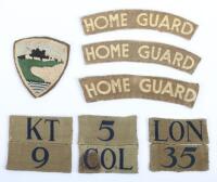 WW2 British Home Guard Cloth Insignia