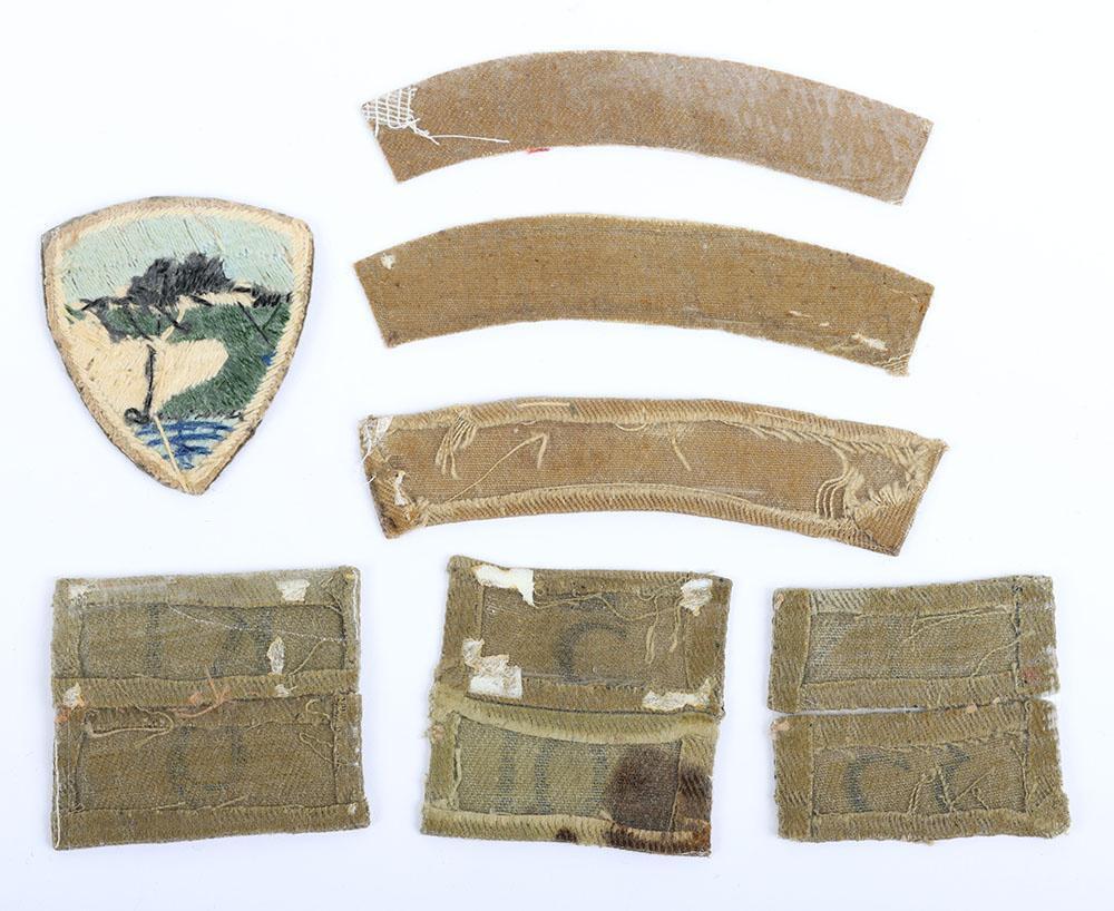 Home Guard Ranks WW2 British Home Guard Cloth Insignia
