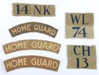 WW2 British Home Guard Cloth Insignia