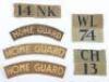 WW2 British Home Guard Cloth Insignia
