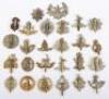26x British Infantry of the Line Cap Badges - 2