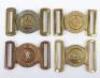 4x Other Ranks Waist Belt Clasps