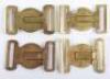 4x Other Ranks Waist Belt Clasps - 2