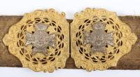 Post 1902 Sherwood Foresters Notts & Derby Regiment Ladies Waist Belt