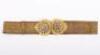 Post 1902 Sherwood Foresters Notts & Derby Regiment Ladies Waist Belt - 4