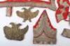 2x 19th Century Imperial Russian Brass Helmet Plates - 2