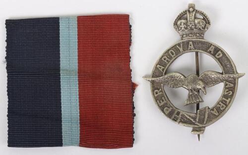 Unusual 1930&rsquo;s Royal Air Force Pagri Badge